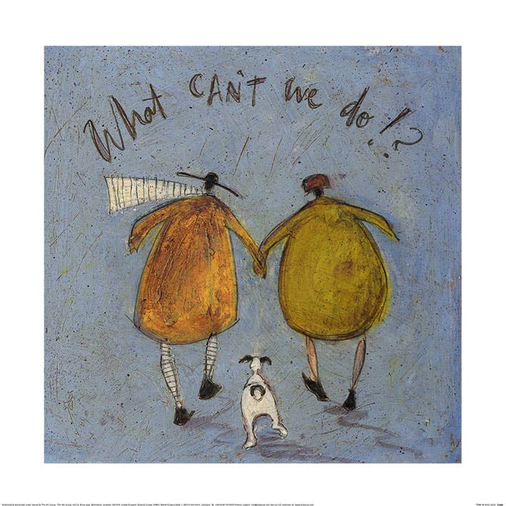 Sam Toft (What Can't We Do!?) Art Prints: Loose Art Print 40 x 40cm