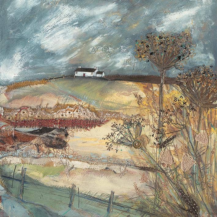 Louise O'Hara (Along The Farm Drive): 40x40cm