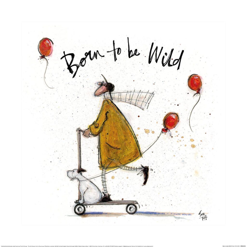Sam Toft (Born to be Wild) PPR55174: 40 x 40cm