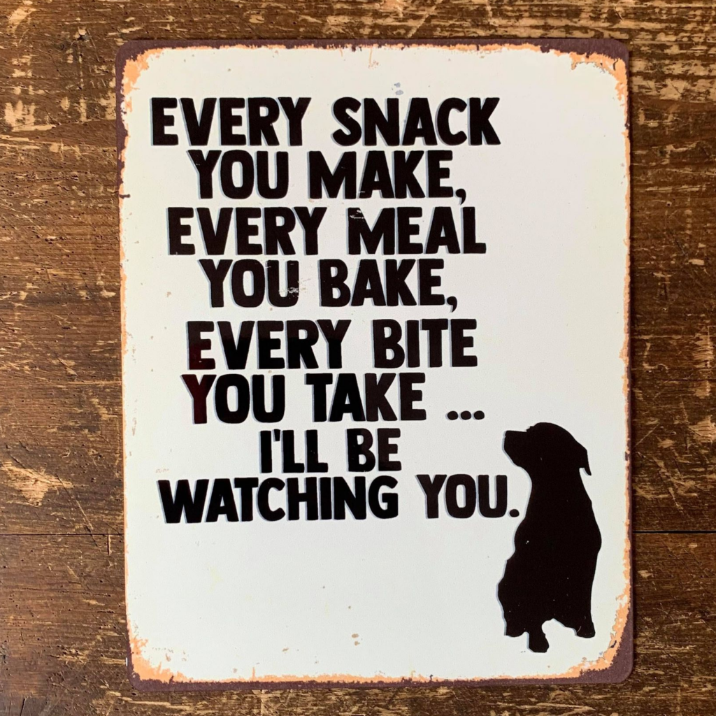 Every Snack Meal Make I'll Be Watching Metal Sign: 8x10inch