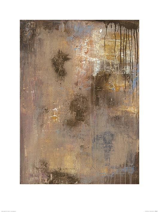Soozy Barker (Gold Reflections) PPR40973: 60 x 80cm, Abstract