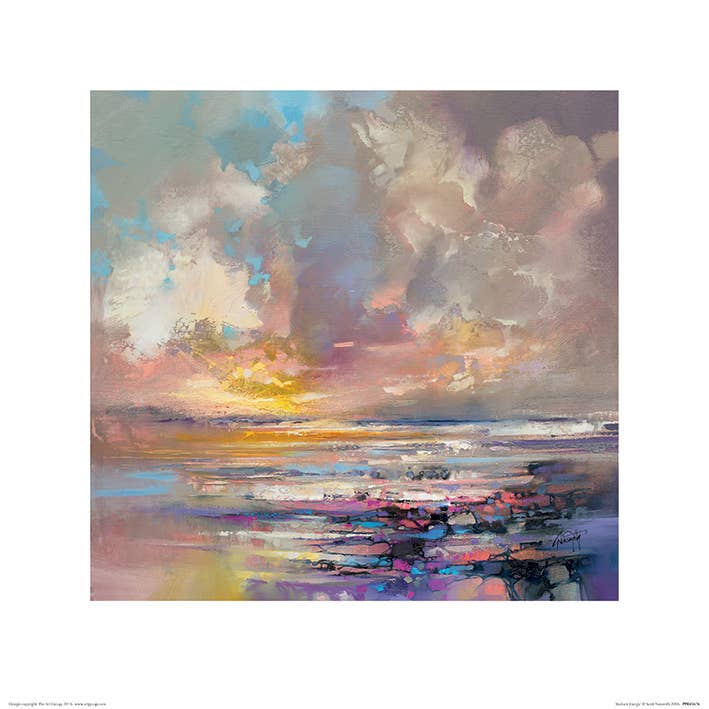 Scott Naismith (Radiant Energy) PPR45676: 40 x 40cm, Landscapes