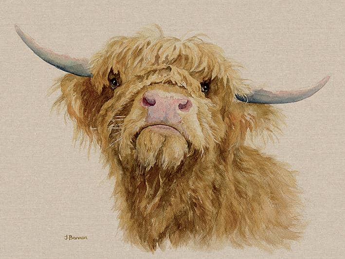 Jane Bannon (Donald) WDC100311: 60 x 80cm, Animals