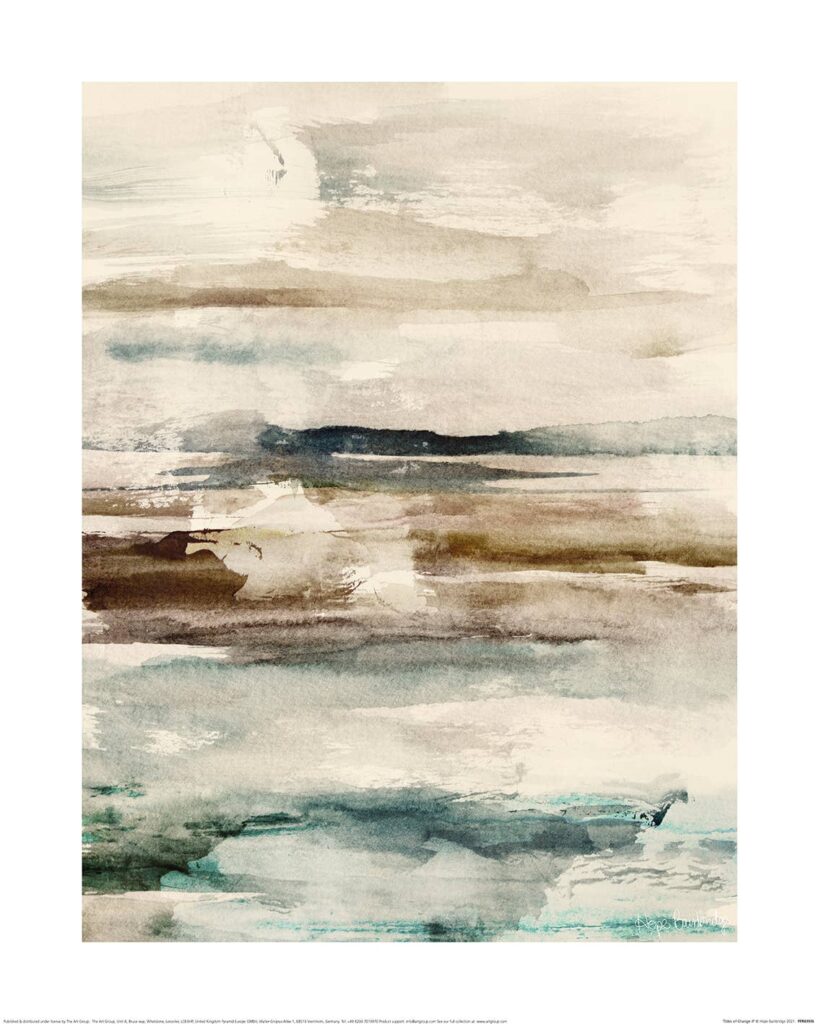 Hope Bainbridge (Tides of Change II) PPR43936: 40 x 50cm, Abstract