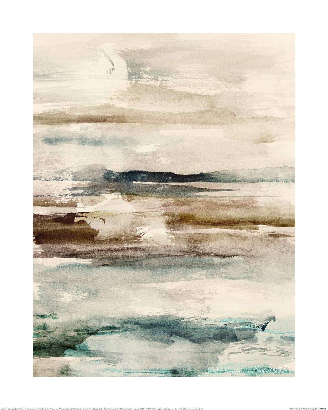 Hope Bainbridge (Tides of Change II) PPR43936: 40 x 50cm, Abstract