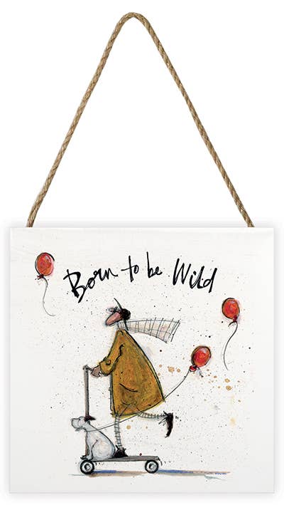 Sam Toft (Born to be Wild) EMBW00090: 20 x 20cm, Wood Prints Blocks