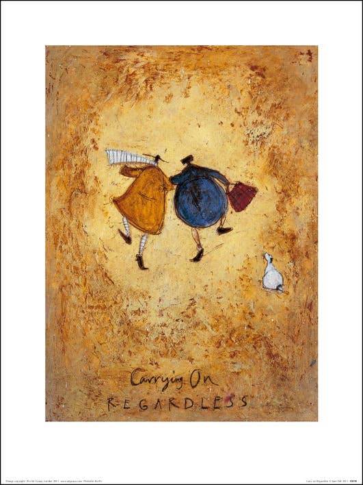 Sam Toft (Carrying on Regardless) Art Prints: Loose Art Print 30 x 40cm