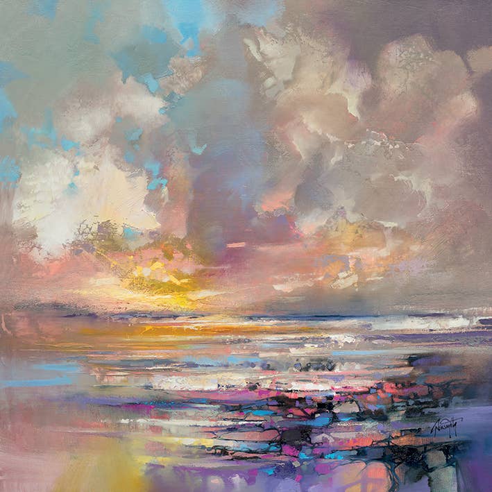 Scott Naismith (Radiant Energy) WDC95757: 40 x 40cm, Canvas Small