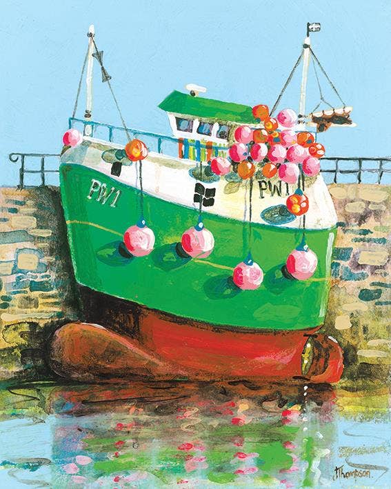 Jeremy Thompson (Green Netter): 40x50cm