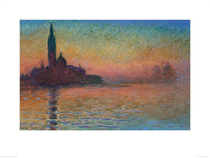 Monet 60X80CM UNWRAPPED Digital Print: 60 x 80cm