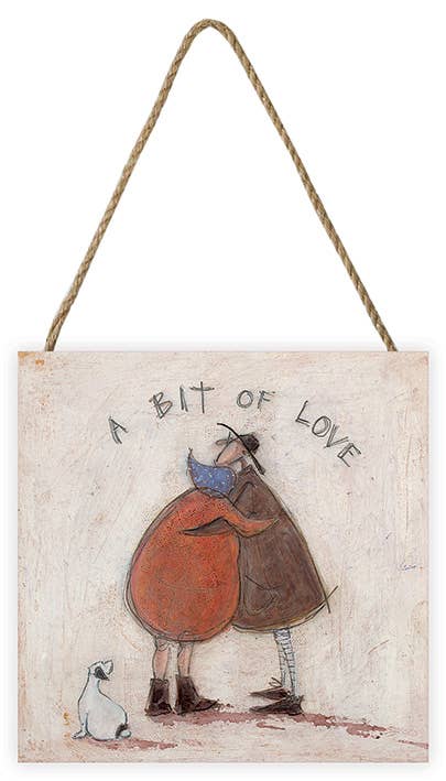 Sam Toft (A Bit of Love) Wood Prints Blocks WOODEN BLOCKS: 20 x 20cm, Wood Prints Blocks