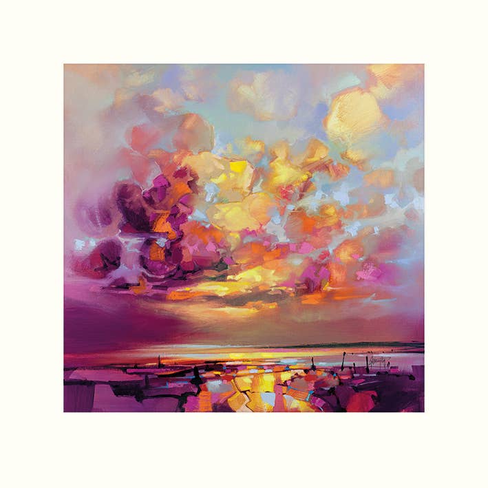 Scott Naismith (Cloud Construction) MPPR45979: 40 x 40cm, Mounted Prints