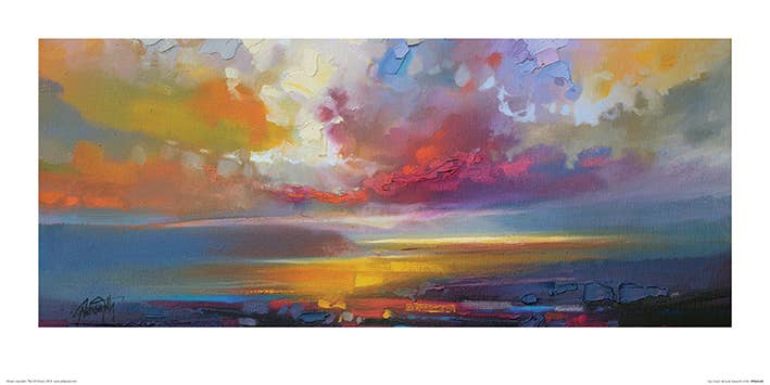 Scott Naismith (Uig Clouds) PPR41639: 30 x 60cm, Landscapes