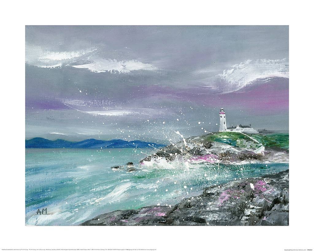 Alison McIlkenny (Fanad Lighthouse) Art Print: 40 x 50cm