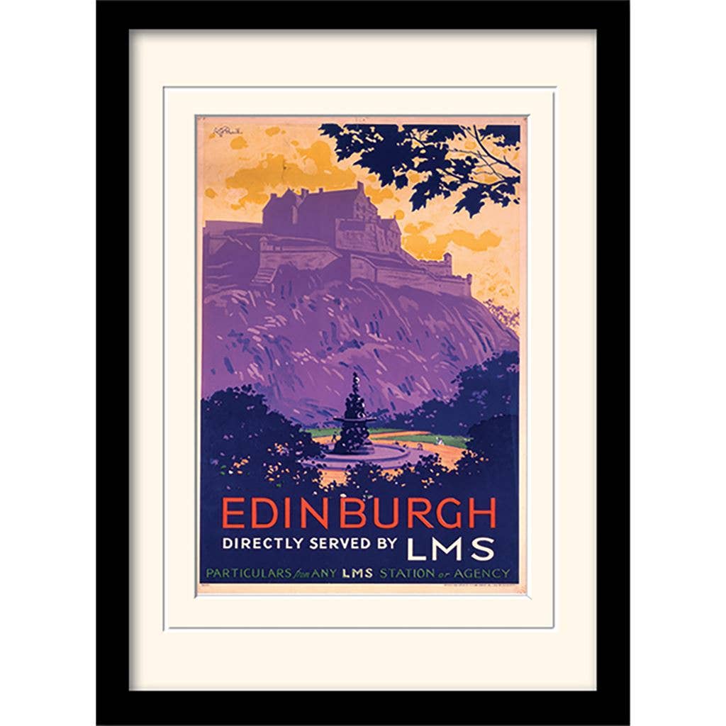 Edinburgh (2) Memorabilia: Unframed Mounted 30 x 40cm Print
