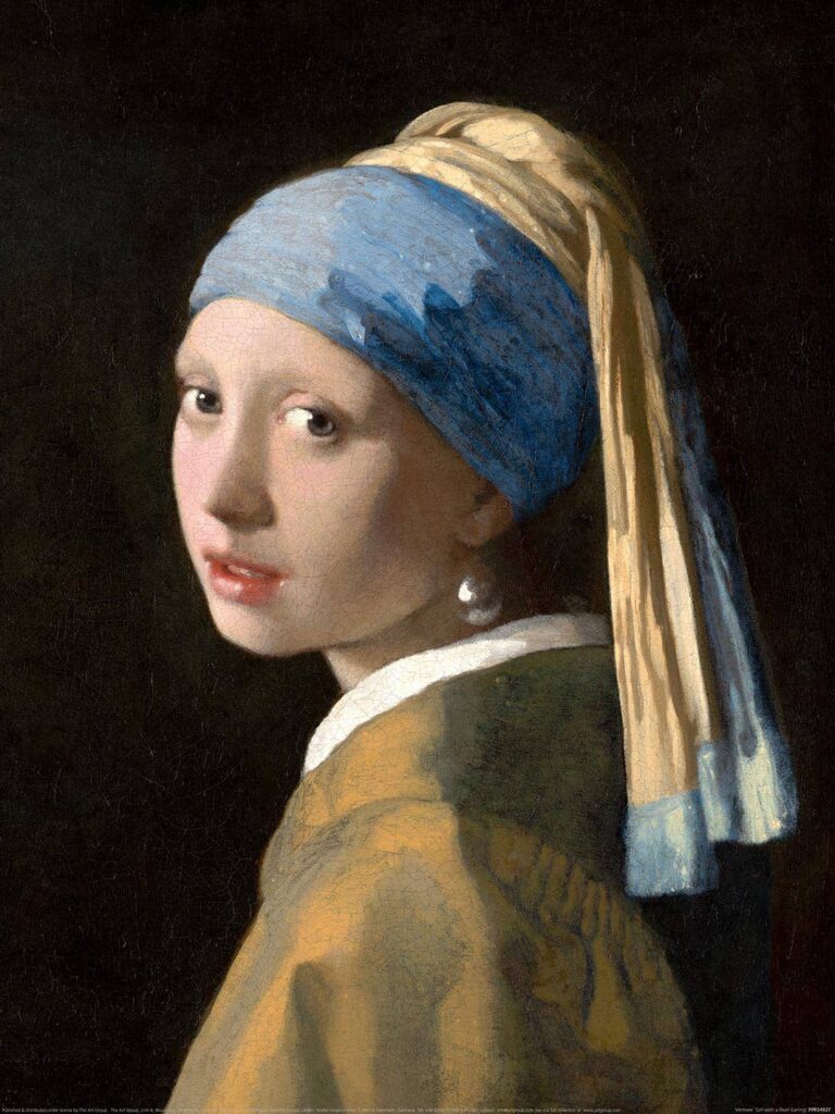Vermeer (Girl with a Pearl Earring) Art Prints: Loose Art Print 30 x 40cm
