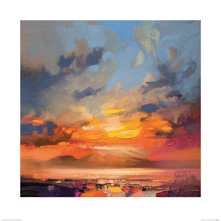 Scott Naismith (Rum Light Study) PPR46094: 60 x 60cm, Landscapes