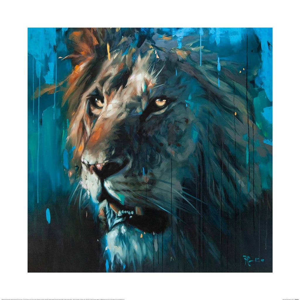 Frank Pretorius (Lion) PPR46500: 60 x 60cm