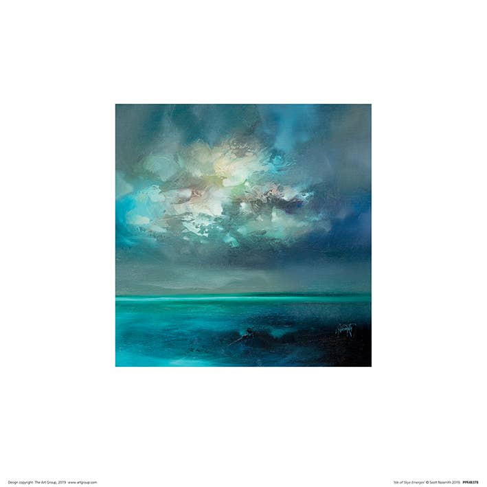 Scott Naismith (Isle of Skye Emerges) PPR48378: 30 x 30cm, Landscapes