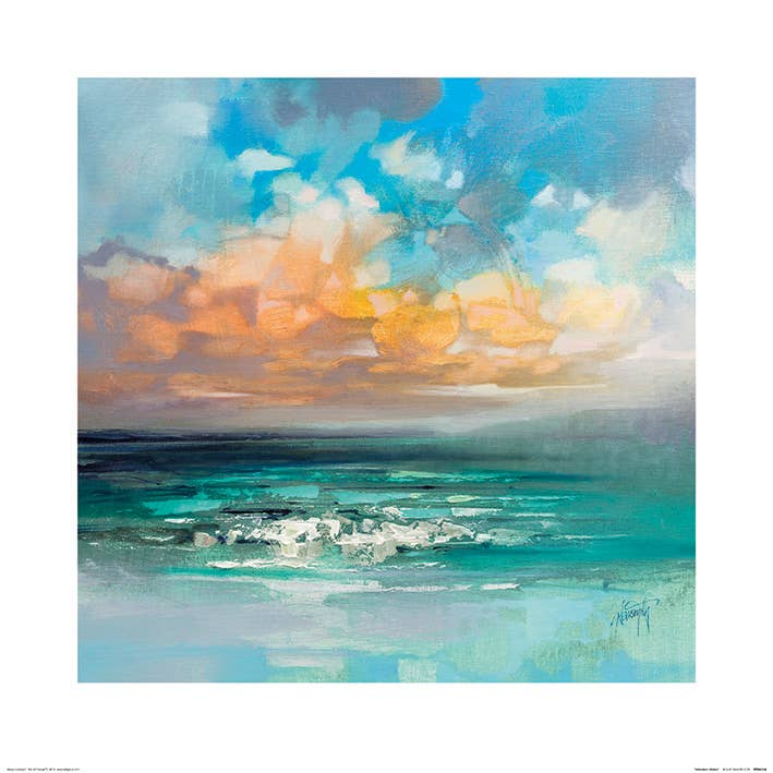 Scott Naismith (Hebridean Waters) PPR46354: 60 x 60cm, Seascapes