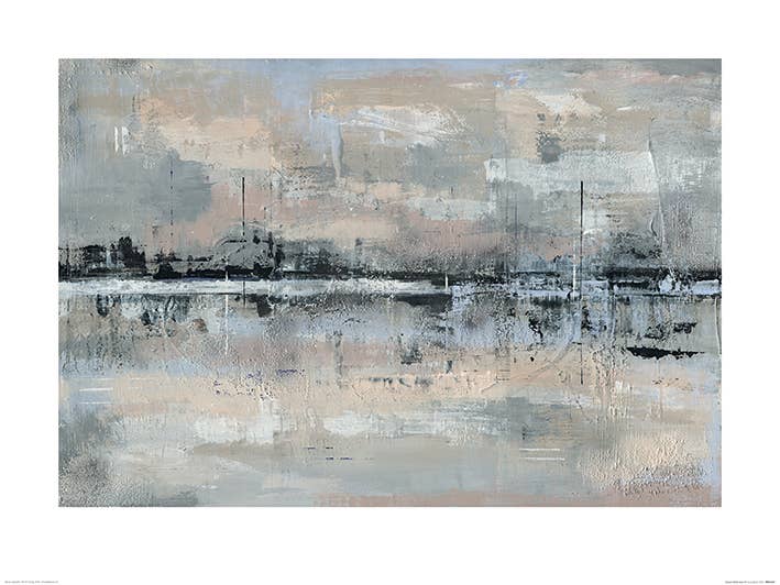 Soozy Barker (Distant Reflections) PPR51327: 60 x 80cm, Abstract